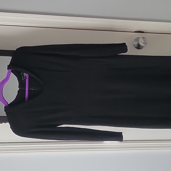 Etcetera Long Sleeve Black Dress - Picture 2 of 6